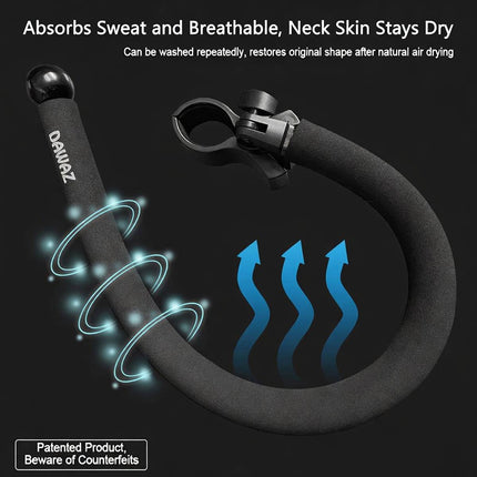Hands-Free Hair Dryer Neck Holder - Universal Grooming Bracket, Bracket Only