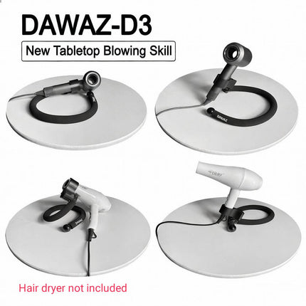 Hands-Free Hair Dryer Neck Holder - Universal Grooming Bracket, Bracket Only