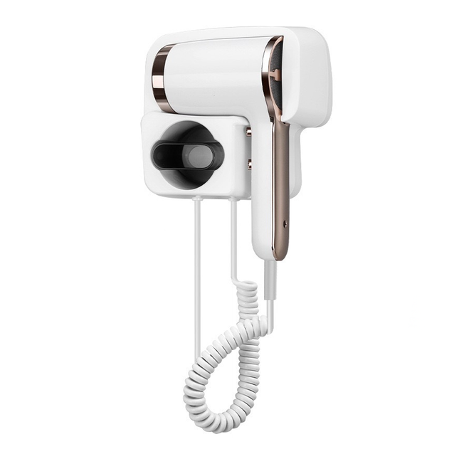 Hair Dryer Wall Mounted Electric Household Hair Dryer Blow Dryer With Holder