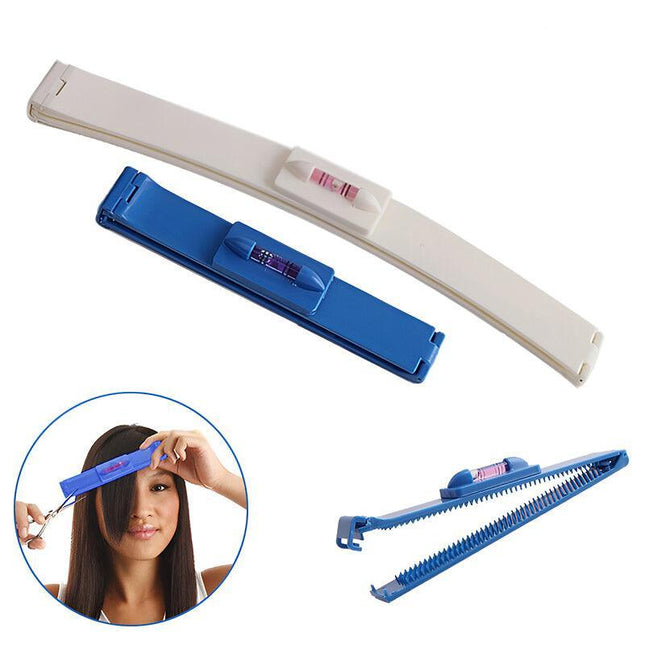 Hair Cutting Guide Layers Bang Style Scissor Clipper Comb Fringe Cut Shape Tool - Aimall