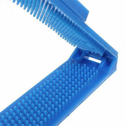 Hair Cutting Guide Layers Bang Style Scissor Clipper Comb Fringe Cut Shape Tool - Aimall