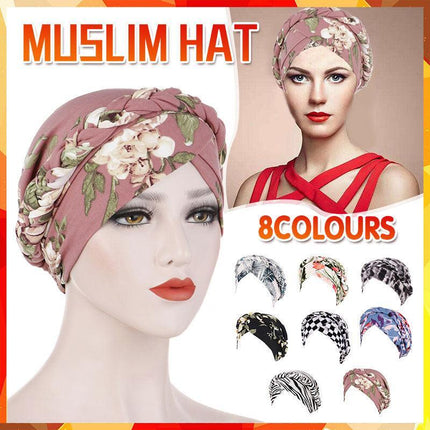 Women'S Comfort Cap Floral Pattern Chemo Head Coverings - Aimall