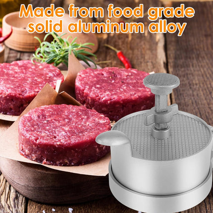 Manual Non-Stick Coating Flip-Top Patty Hamburge Press Easy Clean Durable