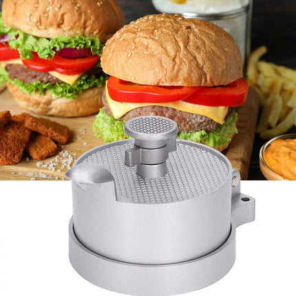 Manual Non-Stick Coating Flip-Top Patty Hamburge Press Easy Clean Durable