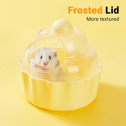 Hamster Bathroom Basin Non Toxic Anti Slip Base Easy to Clean for Hamster Use