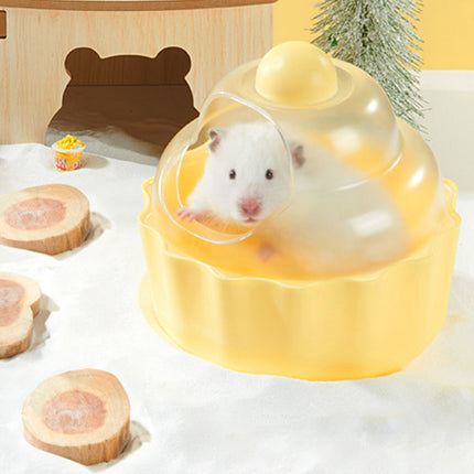Hamster Bathroom Basin Non Toxic Anti Slip Base Easy to Clean for Hamster Use