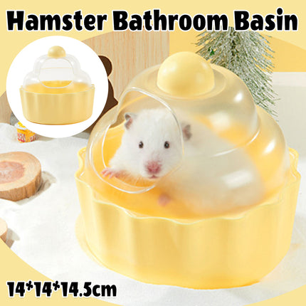 Hamster Bathroom Basin Non Toxic Anti Slip Base Easy to Clean for Hamster Use