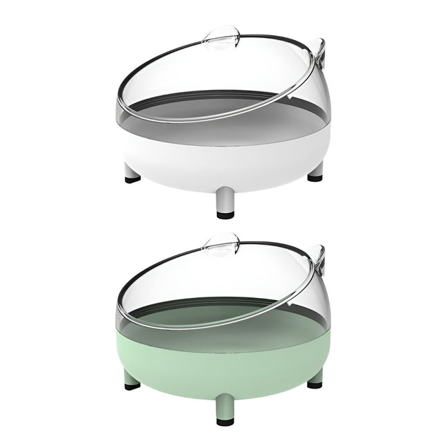 Hamster Food Bowl Pet Feeder Food Basin Small Animals Rabbit Guinea Pig Pet Bowl