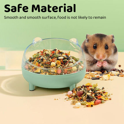 Hamster Food Bowl Pet Feeder Food Basin Small Animals Rabbit Guinea Pig Pet Bowl