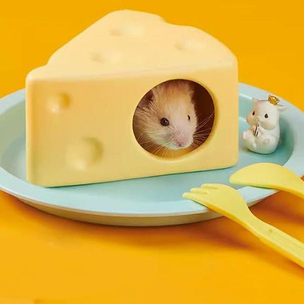 Hamster Ceramic Nest Sleeping House Pet Nest Cozy Ceramic Sleeping Room for Pet
