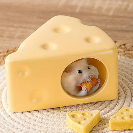Hamster Ceramic Nest Sleeping House Pet Nest Cozy Ceramic Sleeping Room for Pet