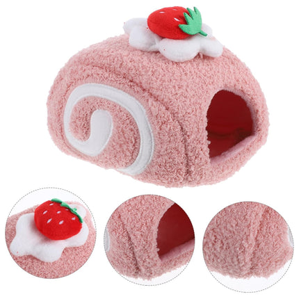Hamster Cotton Nest Warm Cozy for Small Pets Winter Sleeping Bed Soft Washable