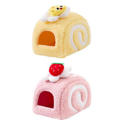 Hamster Cotton Nest Warm Cozy for Small Pets Winter Sleeping Bed Soft Washable