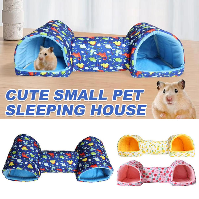 Small Pet Hamster Nest House Cotton Tunnel Comfortable Bedding for Hamsters