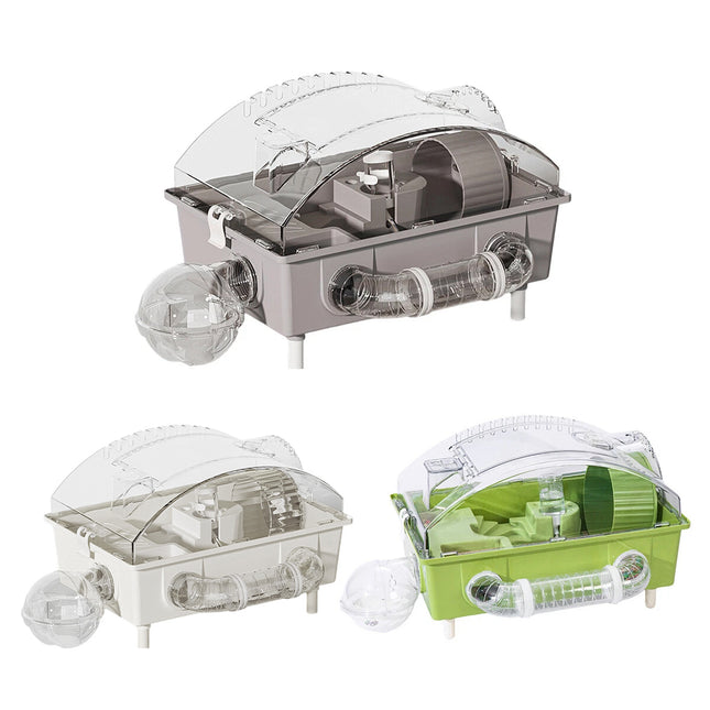 Acrylic Hamster Large Cage Luxury Villa House Playing House for Small Animals