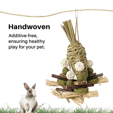 Rabbit Chinchilla Chew Toy Molar Toy Safe Non Toxic Promotes Dental Health