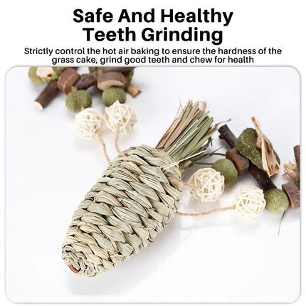 Rabbit Chinchilla Chew Toy Molar Toy Safe Non Toxic Promotes Dental Health