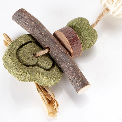 Rabbit Chinchilla Chew Toy Molar Toy Safe Non Toxic Promotes Dental Health