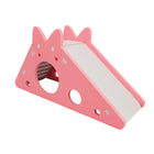 Hamster Toy House with Slide Small Pet Habitat Nest Non Toxic for Hamsters Play