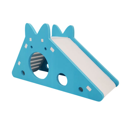 Hamster Toy House with Slide Small Pet Habitat Nest Non Toxic for Hamsters Play