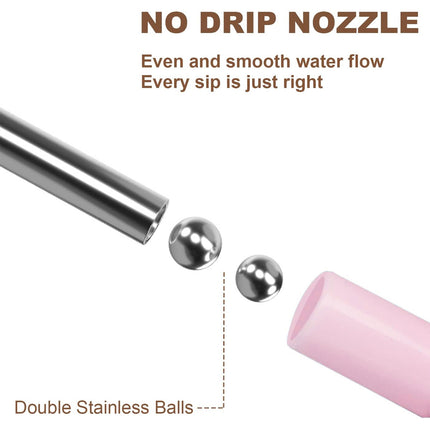 Hamster Water Dispenser Kettle Large Leak Proof Bracket Pet Drinking Supplies