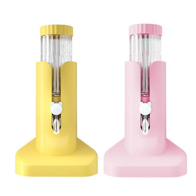 Hamster Water Dispenser Kettle Large Leak Proof Bracket Pet Drinking Supplies