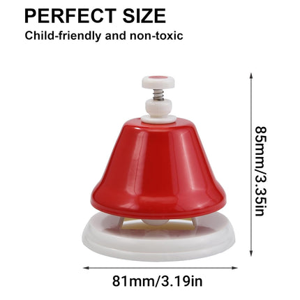 Orff Percussion Instruments Tone Bell 8 Note Class Bell Mouse Kids Music Toy  ﻿