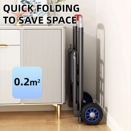 Folding Hand Trolley Heavy Duty Solid Wheel or Stair Climber Tri Wheel for Moving