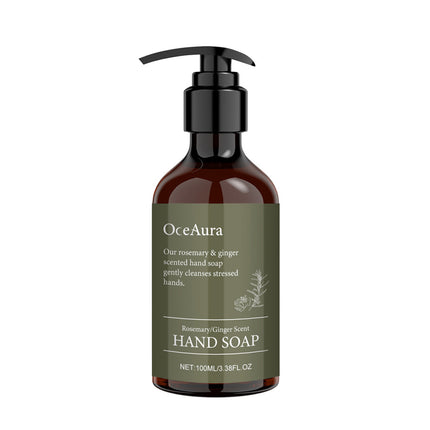 2pcs Rosemary Ginger Hand Sanitizer Easy Rinsing Antibacterial for Hand Hygiene