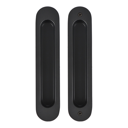 Sliding Door Handle Hidden Pull Wooden Closet Balcony Bathroom Kitchen Embedded