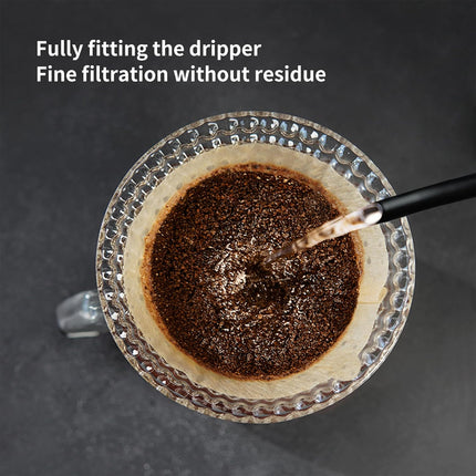 100PCS Coffee Filter Paper Drip Cone Funnel Handmade Filters for Coffee Machine