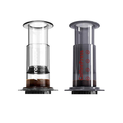Portable Hand Brew Coffee Pot Transparent Outdoor Manual Pressing Machine Travel