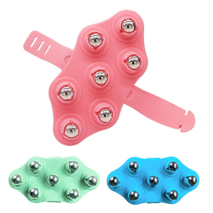 Handheld Massager Seven Trigger Points PVC POM Carbon Steel Ball Relax Muscles