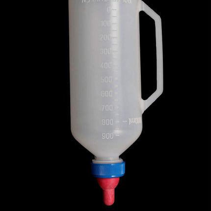 Sheep Lamb Feeding Bottle 1000ml Handheld Nipple Feeder for Livestock Use