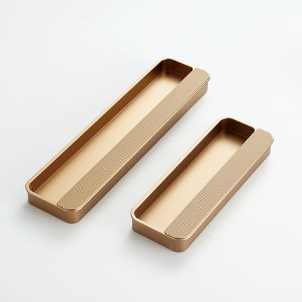 Invisible Cabinet Door Handle Built-in Wardrobe Sliding Door Handle Hidden Pull