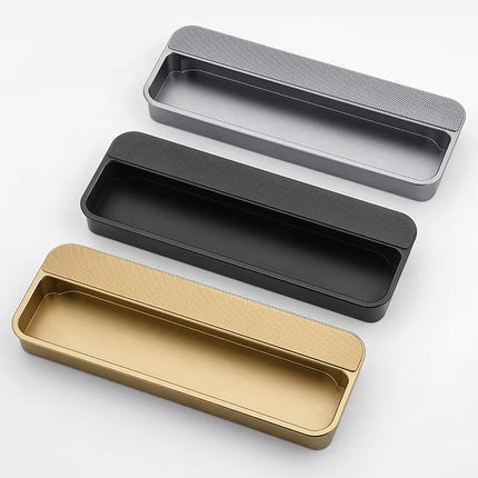 Invisible Cabinet Door Handle Built-in Wardrobe Sliding Door Handle Hidden Pull