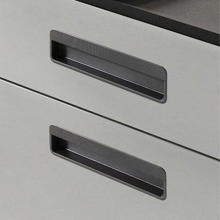 Invisible Cabinet Door Handle Built-in Wardrobe Sliding Door Handle Hidden Pull