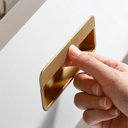 Invisible Cabinet Door Handle Built-in Wardrobe Sliding Door Handle Hidden Pull