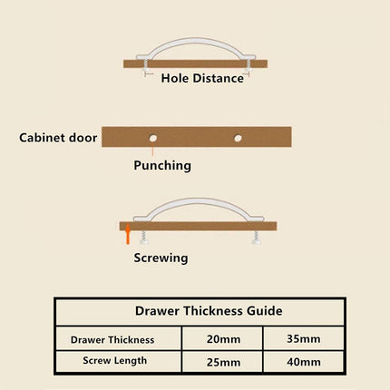 Modern Simple Cabinet Door Handle Straight Long Drawer Pull Furniture Handle