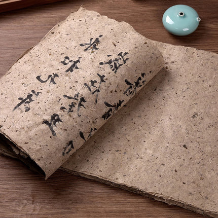50 Sheets Handmade Mulberry Paper Traditional Craft for Calligraphy Painting