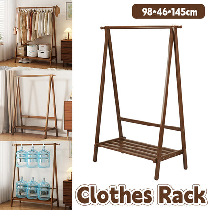 Simple Floor-Standing Coat Rack Bedroom Home Use Entryway Hallway Space Saving