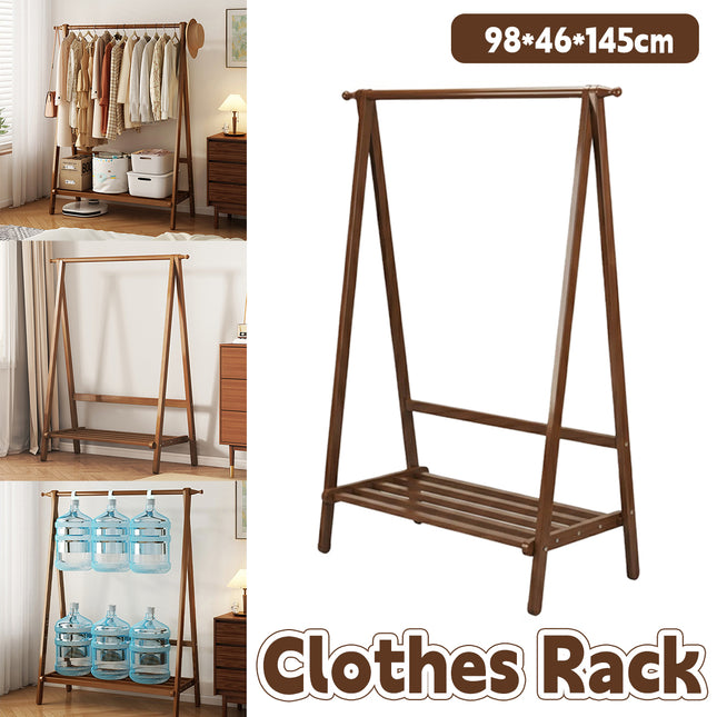 Simple Floor-Standing Coat Rack Bedroom Home Use Entryway Hallway Space Saving