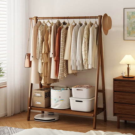 Simple Floor-Standing Coat Rack Bedroom Home Use Entryway Hallway Space Saving