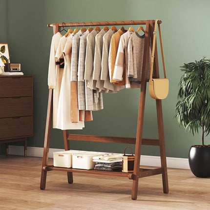 Simple Floor-Standing Coat Rack Bedroom Home Use Entryway Hallway Space Saving