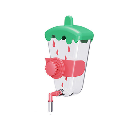 Parrot Cute Automatic Hanging Trigger Water Feeder Bird Cage Drinker Safe
