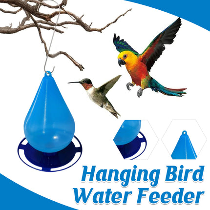 Hanging Bird Water Feeder Durable Safe Easy to Clean for Garden Yard Patio Use