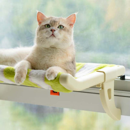 Hanging Cat Hammock Bed Durable Stable for Window Indoor Pet Sleeping Resting