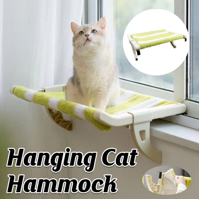 Hanging Cat Hammock Bed Durable Stable for Window Indoor Pet Sleeping Resting