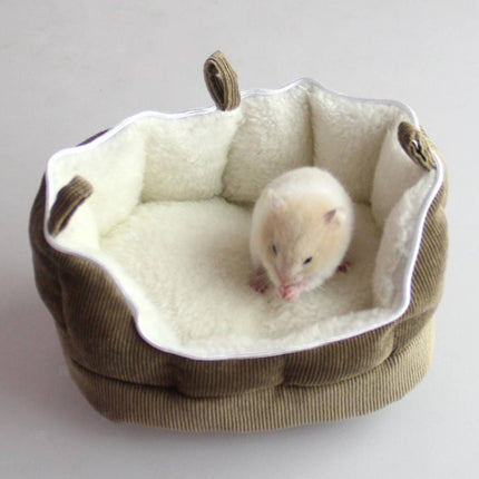 Hanging Corduroy Small Pet Nest with Plush Lining