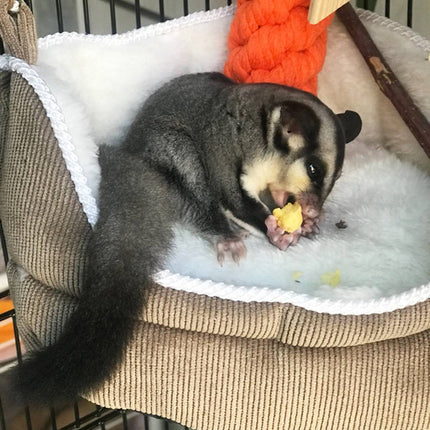 Hanging Corduroy Small Pet Nest with Plush Lining